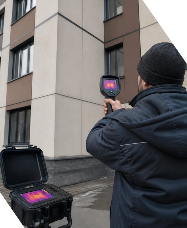 Тепловизионное обследование зданий и сооружений в Ноябрьске